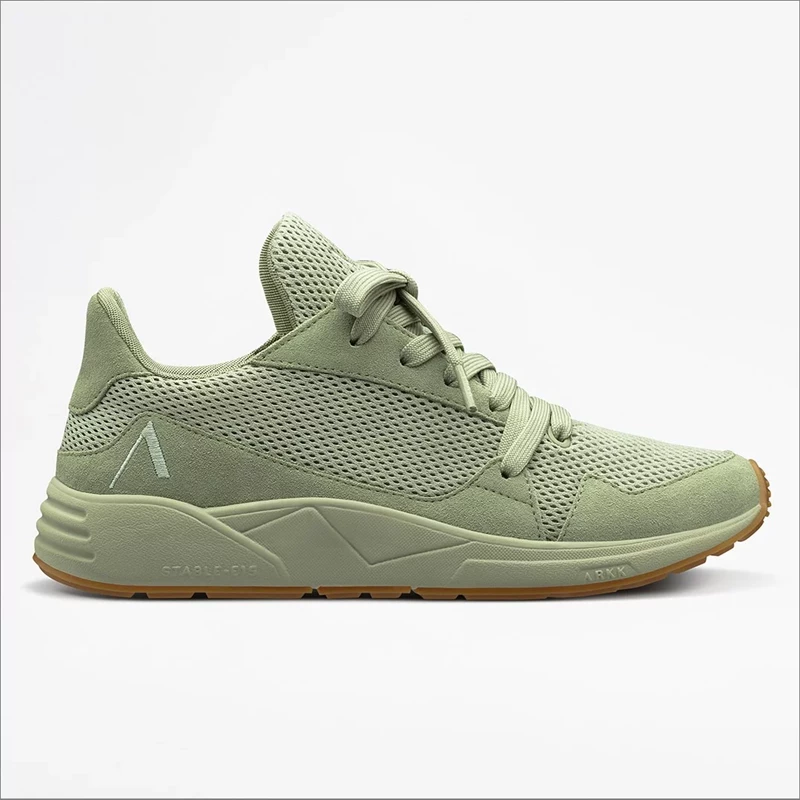 Women s sneakers ARKK Copenhagen Serinin Mesh S E15 Moss Gray Gum EL2509 0028 W