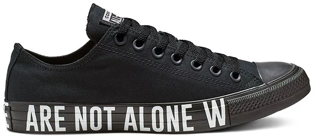 oversøisk identifikation Planet Converse Chuck Taylor All Star We Are Not Alone Black/White/Black 165382C