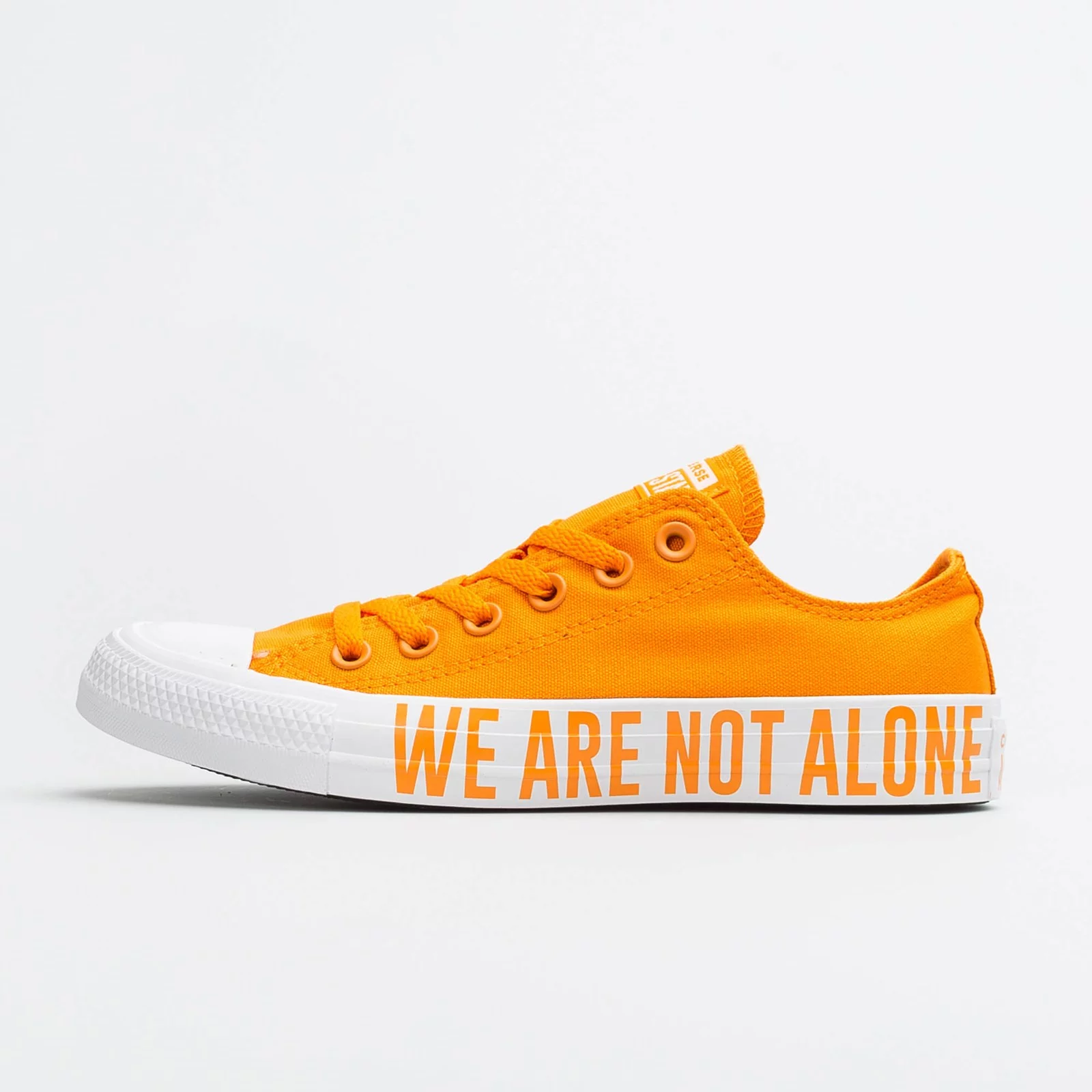 stout Luske system Women's sneakers Converse Chuck Taylor All Star We Are Not Alone Orange  Rind/White/White 165385C
