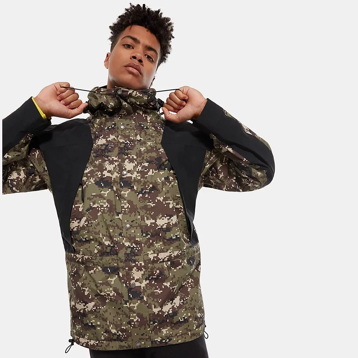 Supreme®️ x The North Face®️ - Mountain Light Jacket (Leaves Camo)