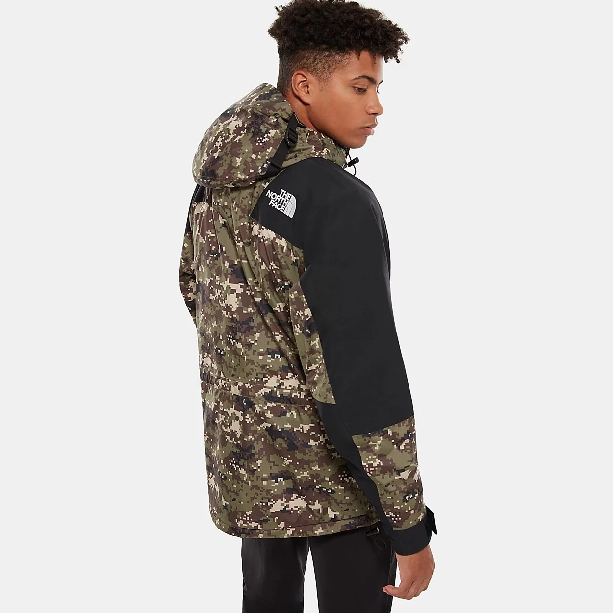 Supreme®️ x The North Face®️ - Mountain Light Jacket (Leaves Camo)