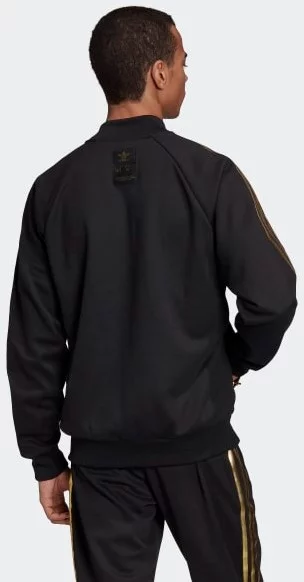 Men's Sweatshirt adidas Originals SST 24 Track Top Black / Gold GK0658