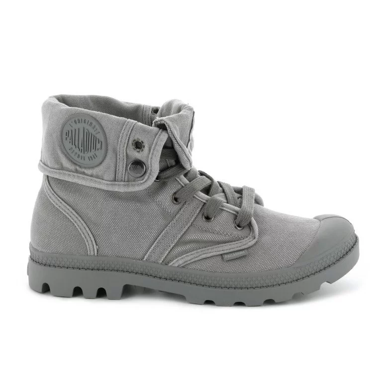 Chaussures pour femmes Palladium Pallabrouse Baggy Titanium/High Rise 92478-066-M (36) (Grey)