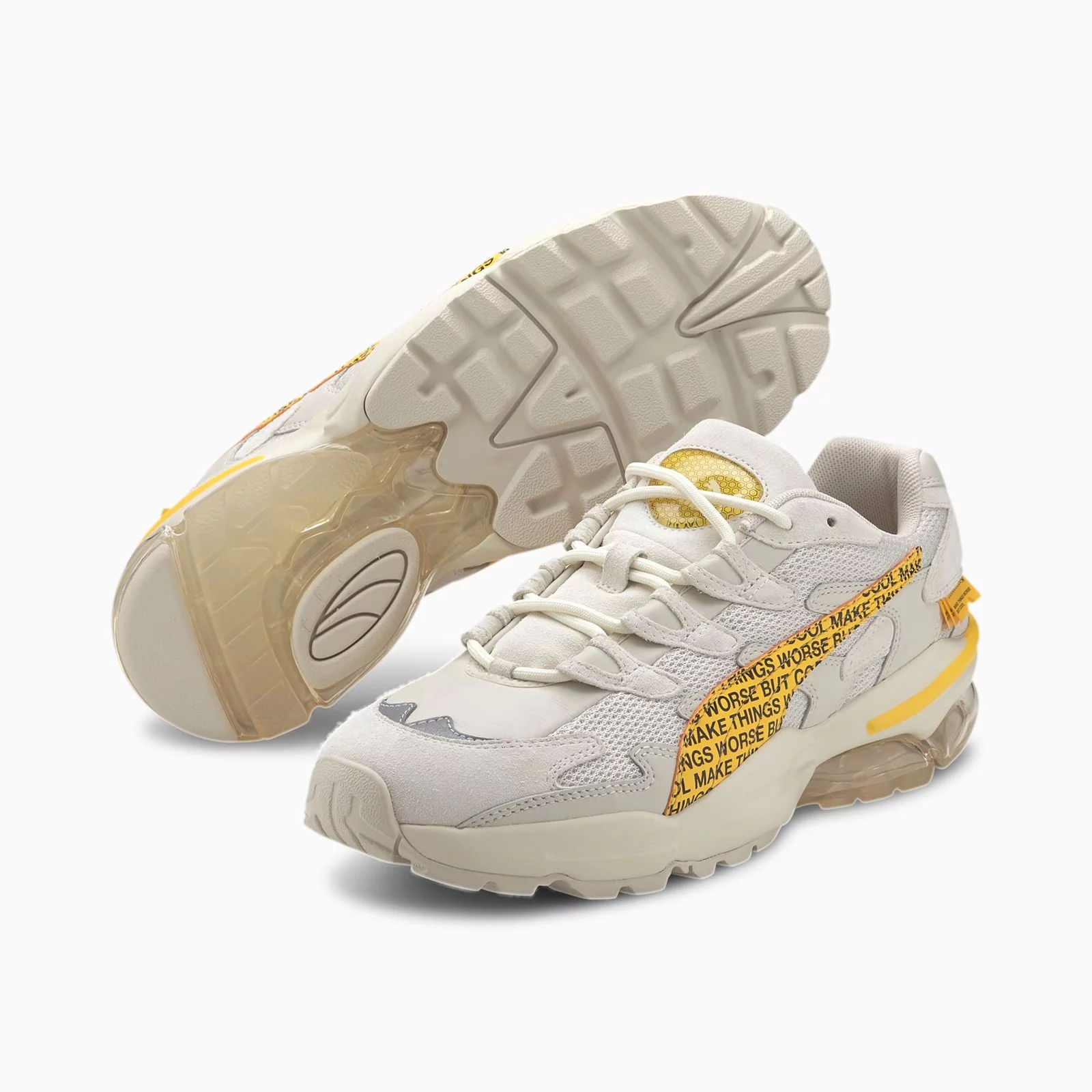 Men's sneakers Puma Cell RANDOMEVENT White Asparagus-Lemon