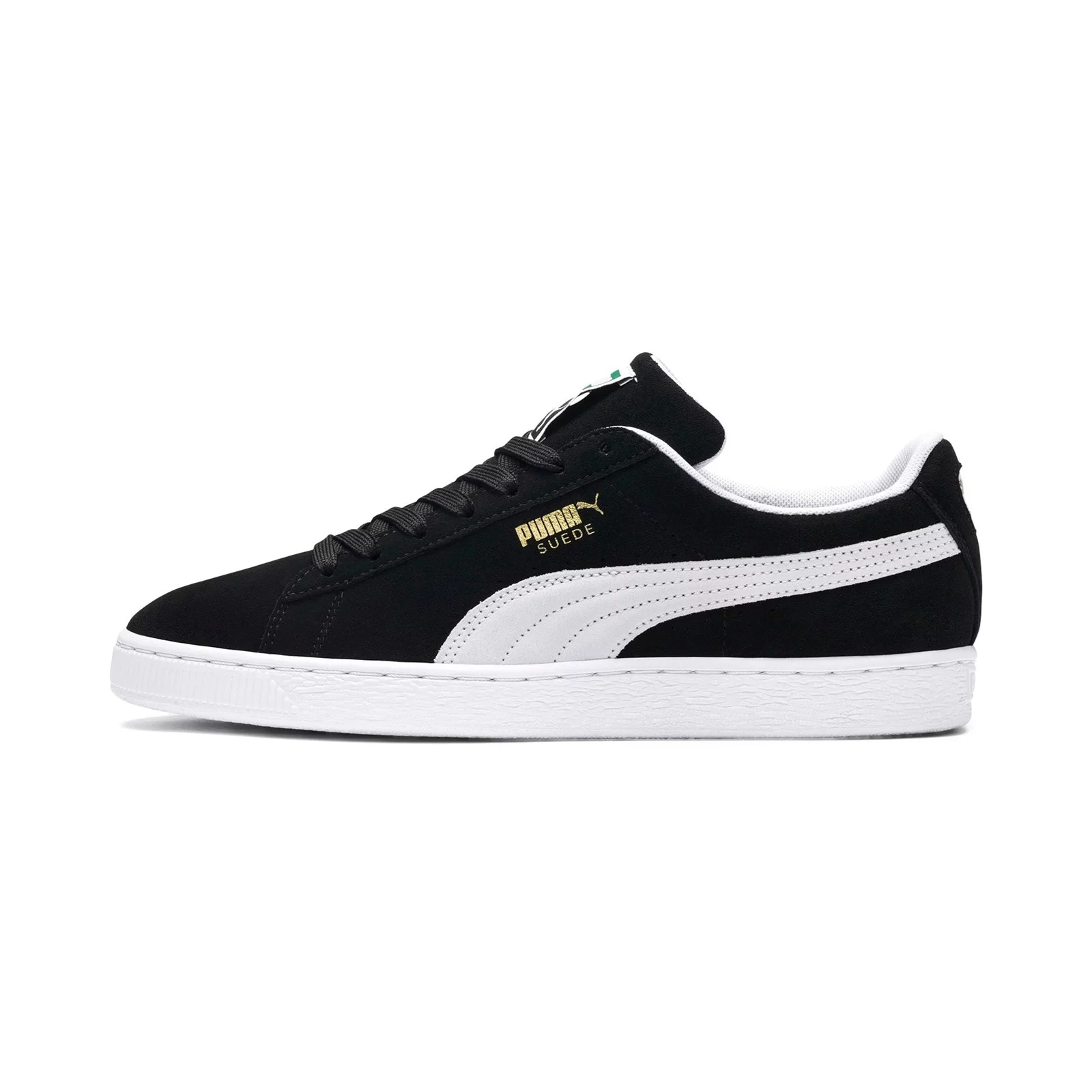 Emphasis top notch Parana River Men's sneakers Puma Suede Classic+ Black-White 352634 03