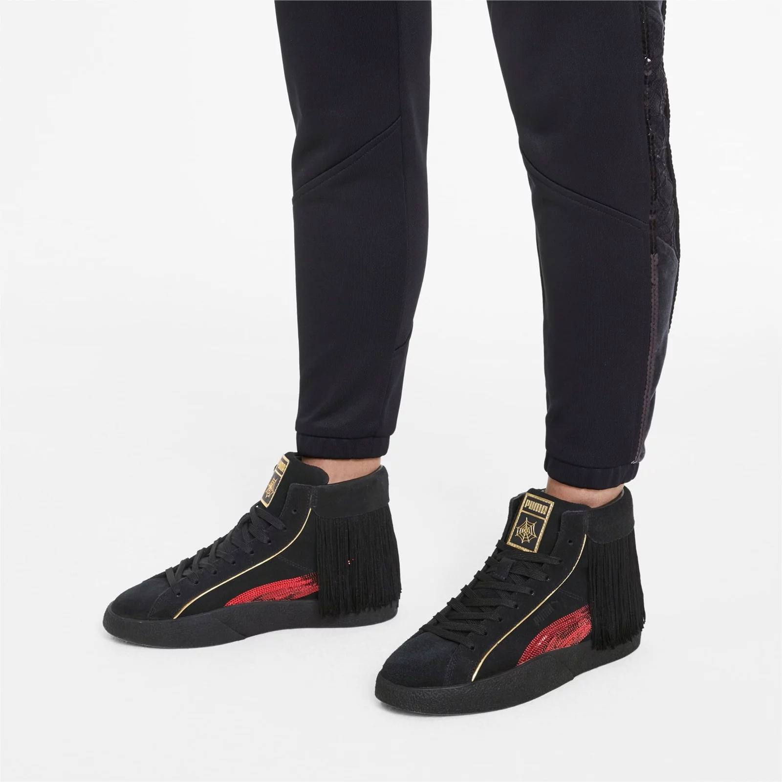 PUMA X Charlotte Olympia Love Charlotte in Black Womens Shoes Trainers High-top trainers 