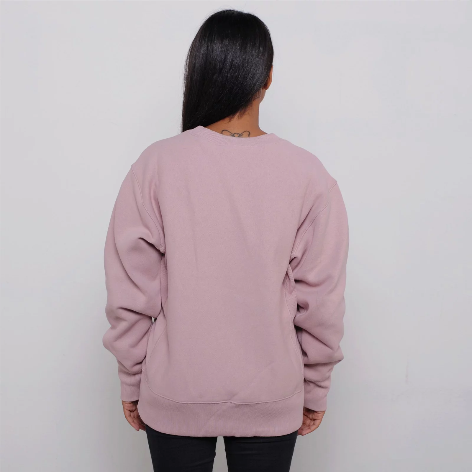 Light pink on sale champion crew neck