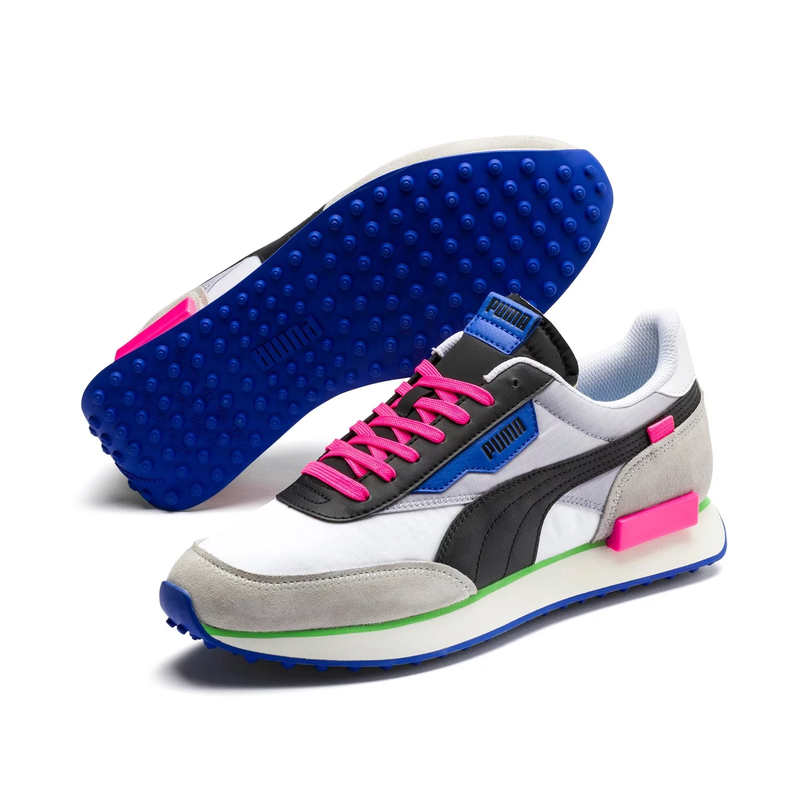 Puma Future Rider Basket Puma Femme Violet Baskets Pour Femmes
