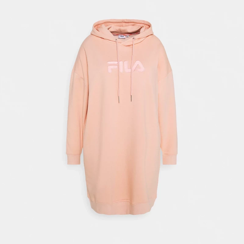 Women's Sweatshirt Fila Women Teofila Oversized Hoody Dress Coral Cloud  687933 A712