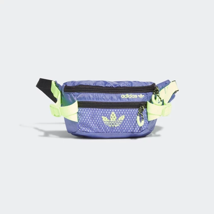 Riñonera adidas Adventure Waist Bag Small Purple / Black / Signal Green GN2234 (Purple)