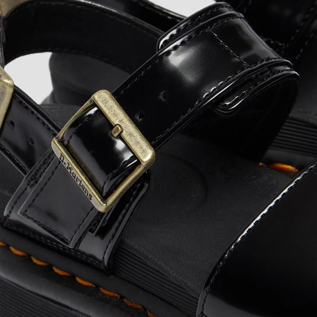 Women's sandals Vegan Voss Strap Sandals Black Oxford