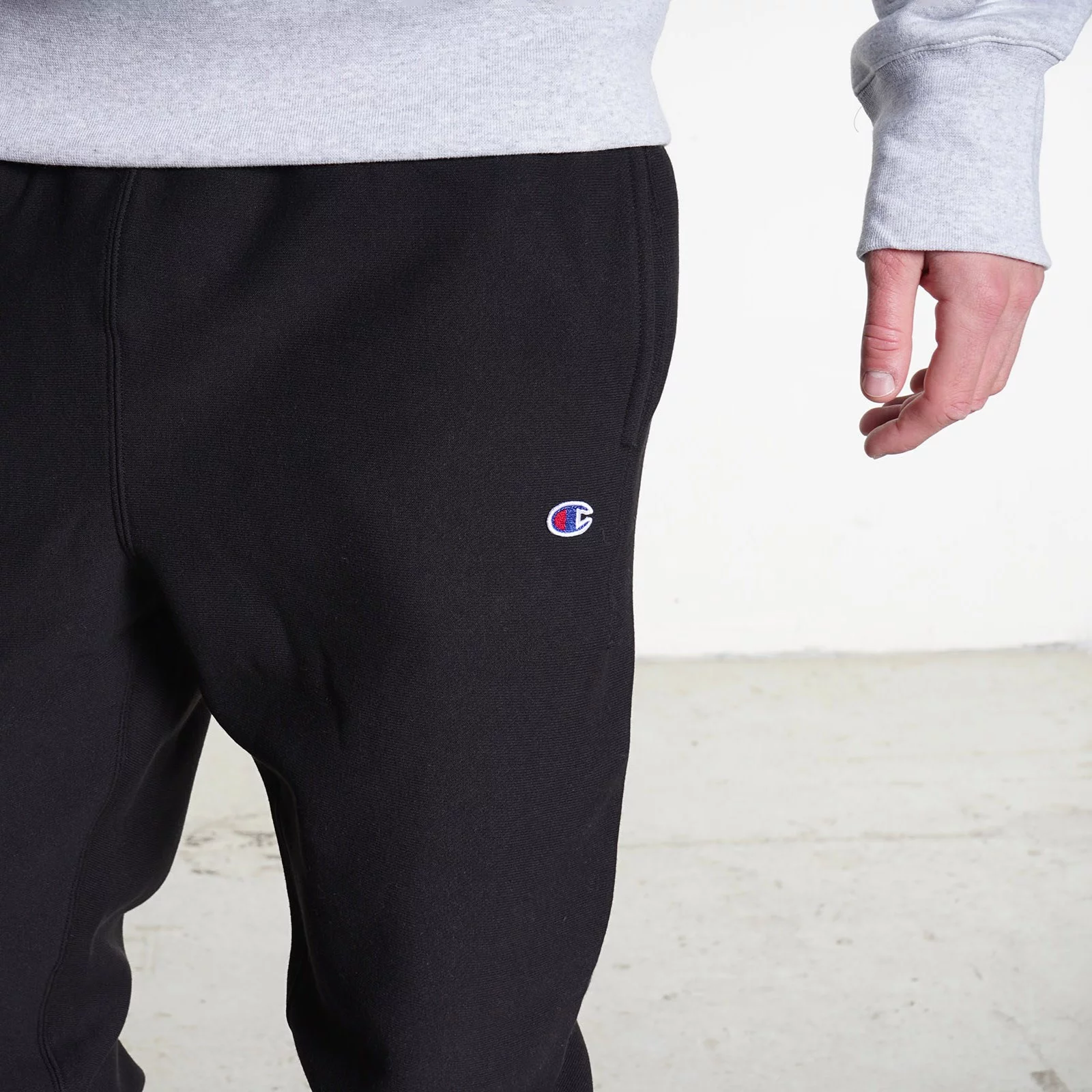 Champion, Slim Leg Cuffed Jogging Pants, Nbk