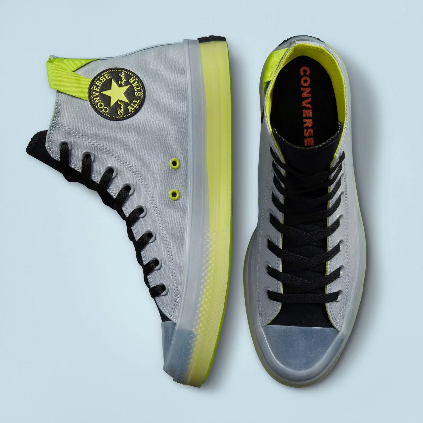 Men's sneakers Converse Chuck Taylor All Star CX Ash Stone/Black/Lime Twist  171996C