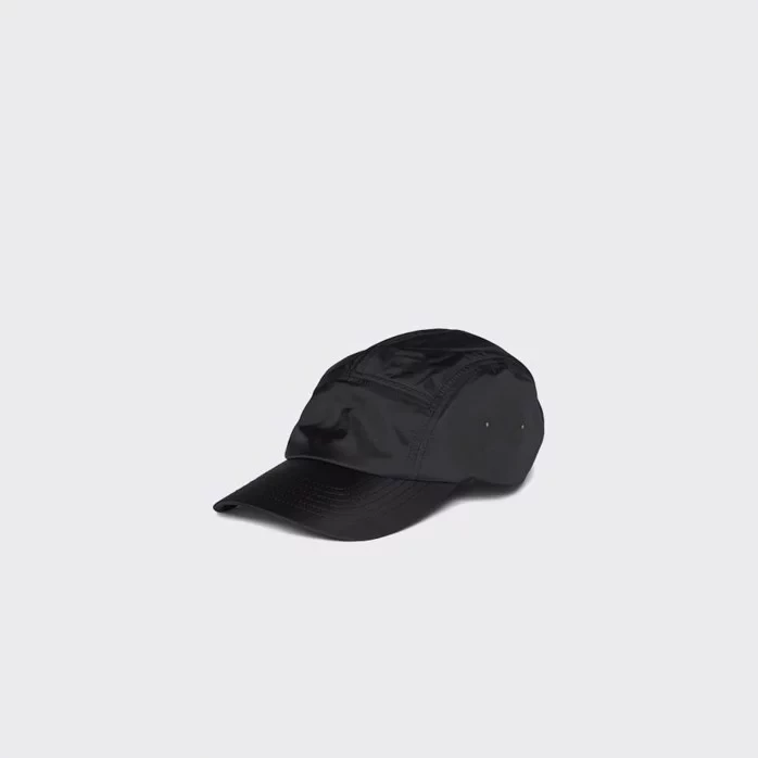 Cap Rains 5-Panel Nylon Cap Black 20230 1
