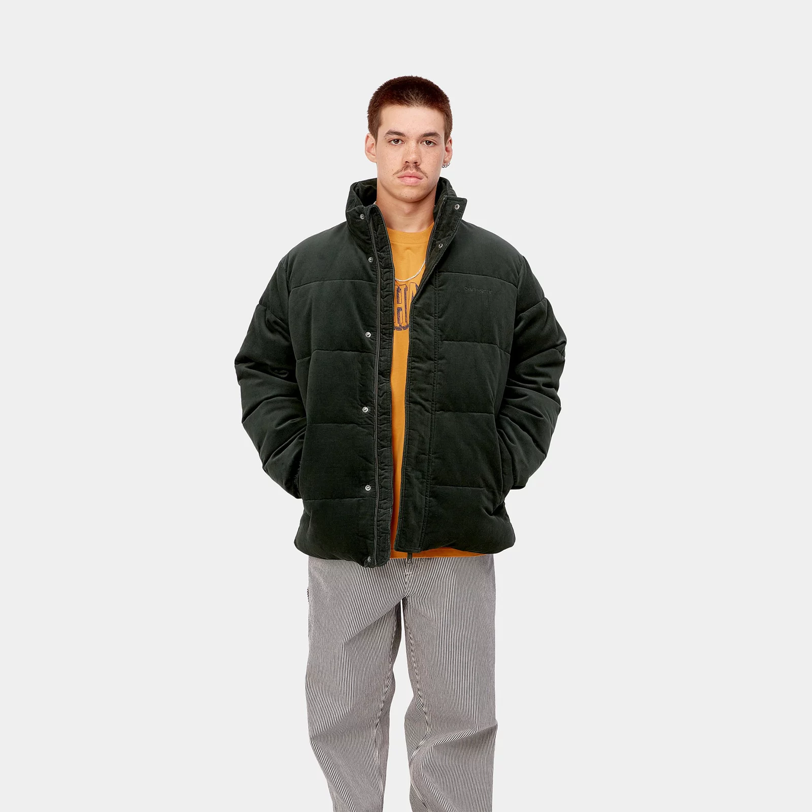 Carhartt WIP LAYTON JACKET ダウンジャケット　XL Carhartt-WIP Layton Jacket - Jasper Camel/Jasper Camel I Urban