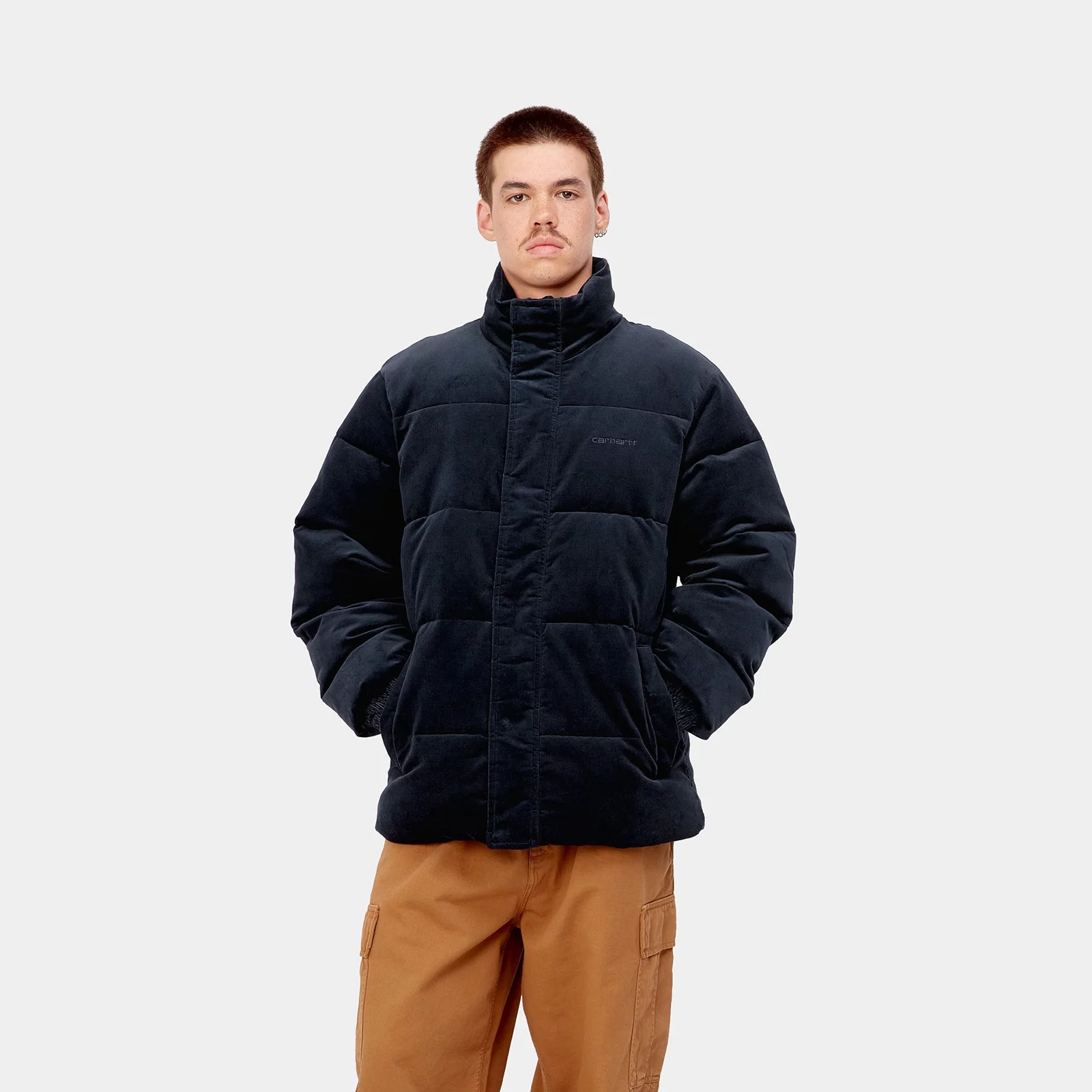 Veste pour homme Carhartt WIP Layton Jacket Dark Navy I030825_0FH_XX