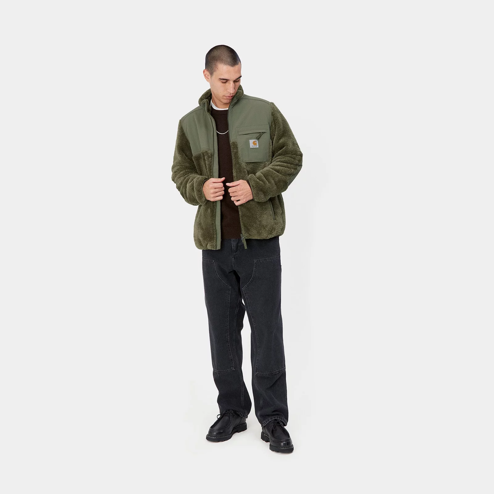 Carhartt W.I.P. Jackson Sweat Jacket Seaweed