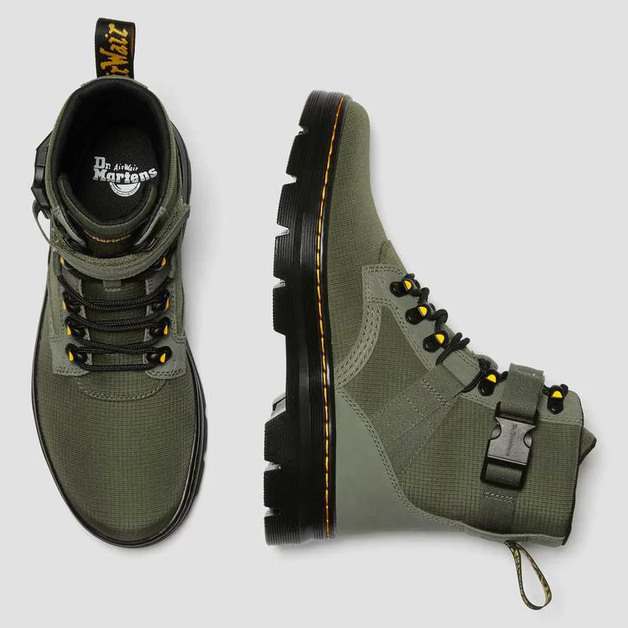 LIKE NEW {DR. MARTENS} Men’s Combs II Poly Casual Boot, Olive, 10 Dr Martens Combs II Casual/Combat Boots Green Size: 7 | eBay main image 4
