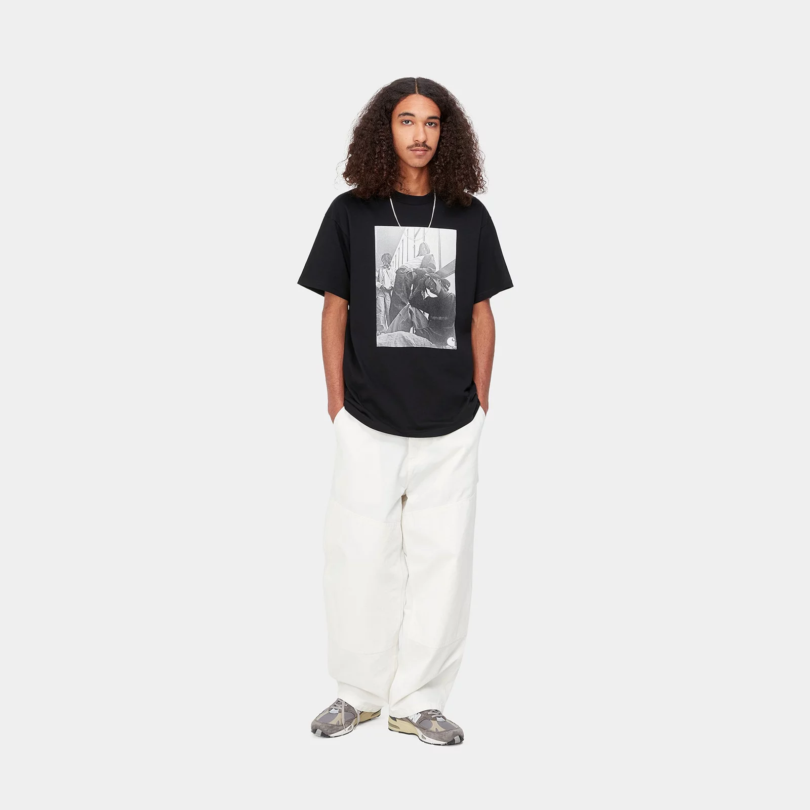 ★2023SS新作★CARHARTT★S/S ARCHIVE GIRL T-SHIRT Carhartt Archive Girls T-Shirt - Black | Flatspot