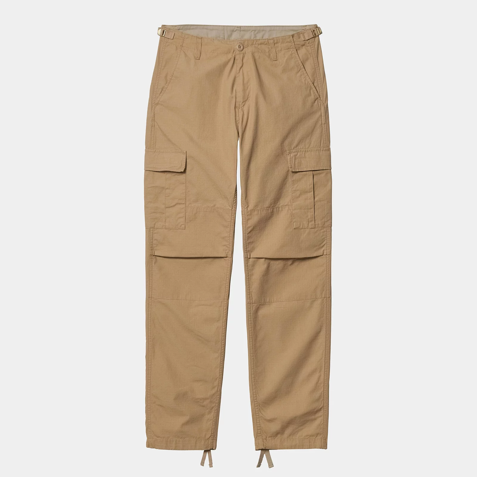 Carhartt WIP Aviation Pant Dusty H Brown Rinsed I009578_07E_02