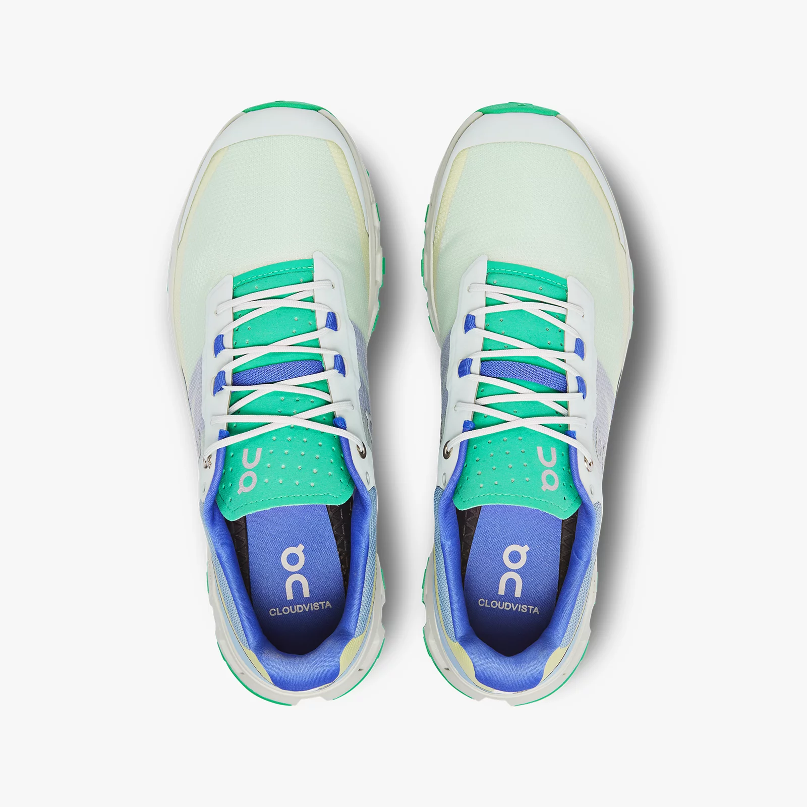 On Running- CloudVista Men\'s Mint and Gray Athletic Shoes ON - Brandclub - On Men main image 2