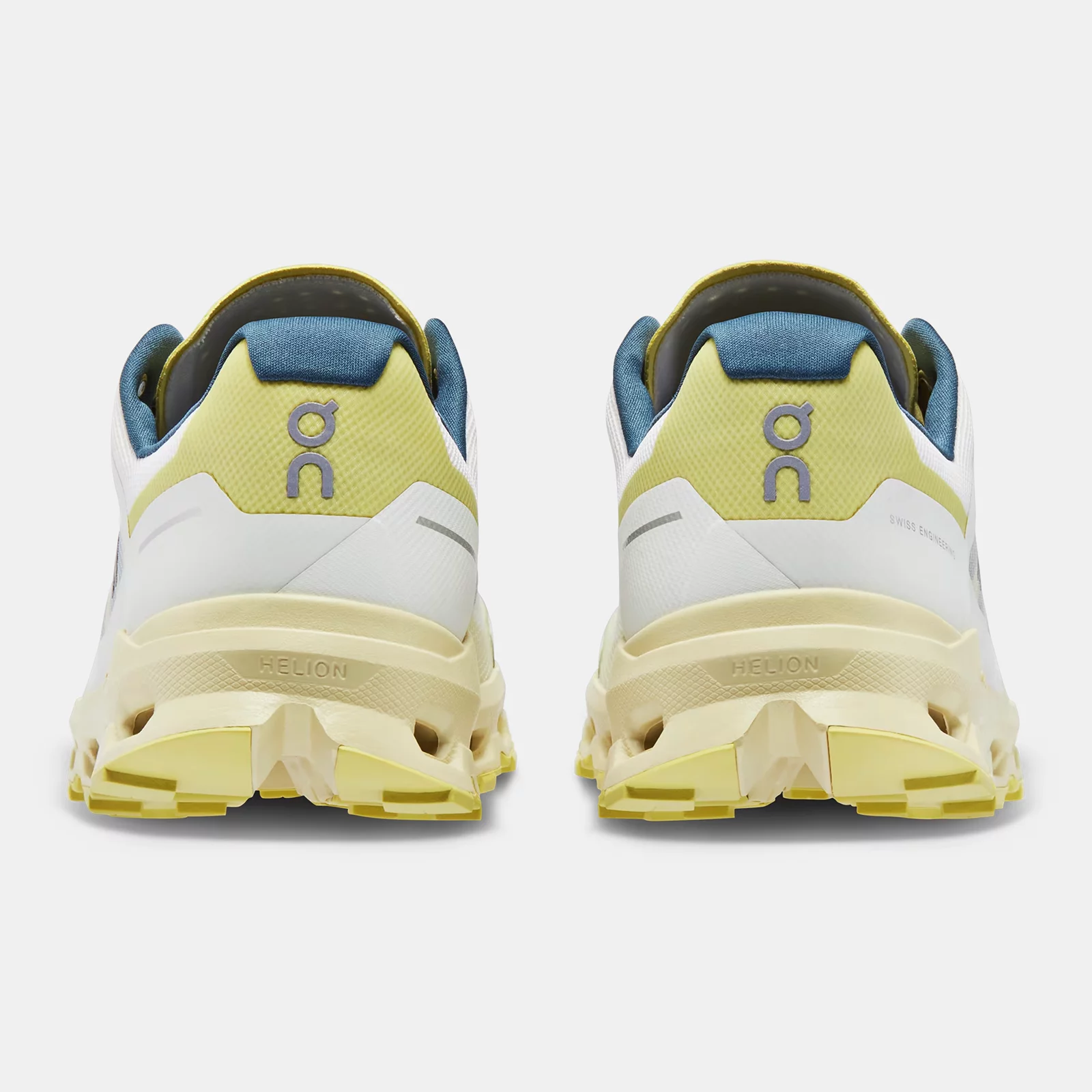 On Running Cloudvista Shoes in White and Yellow On Cloudvista | REVERSIBLE main image 4