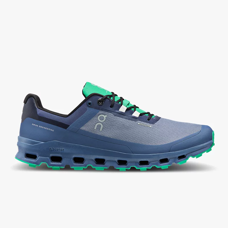 Men's sneakers On Running Cloudvista Waterproof Metal/Denim