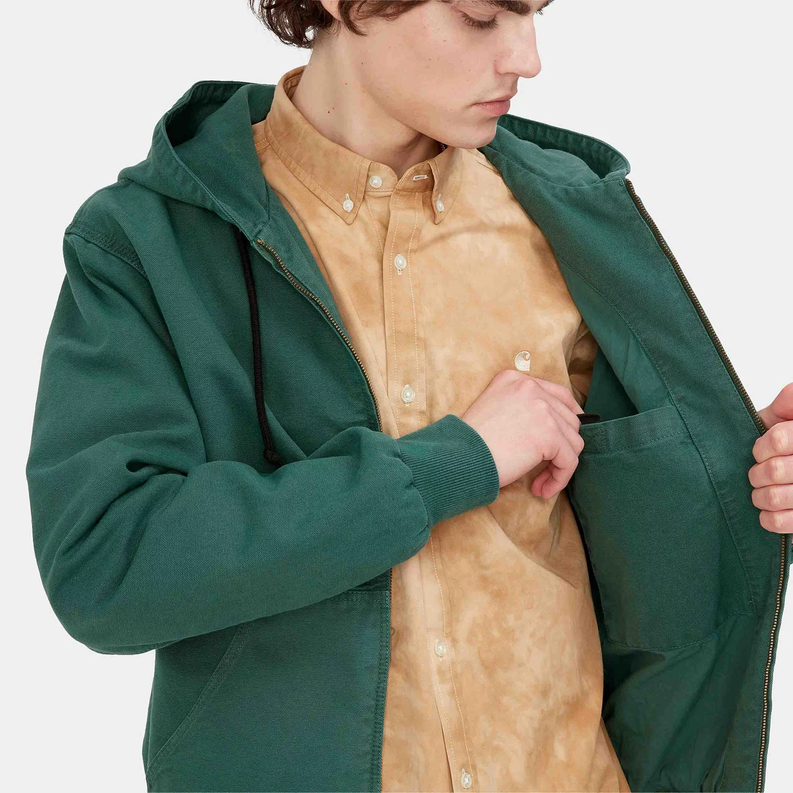 Men's Jacket Carhartt WIP Active Jacket Summer Botanic Faded