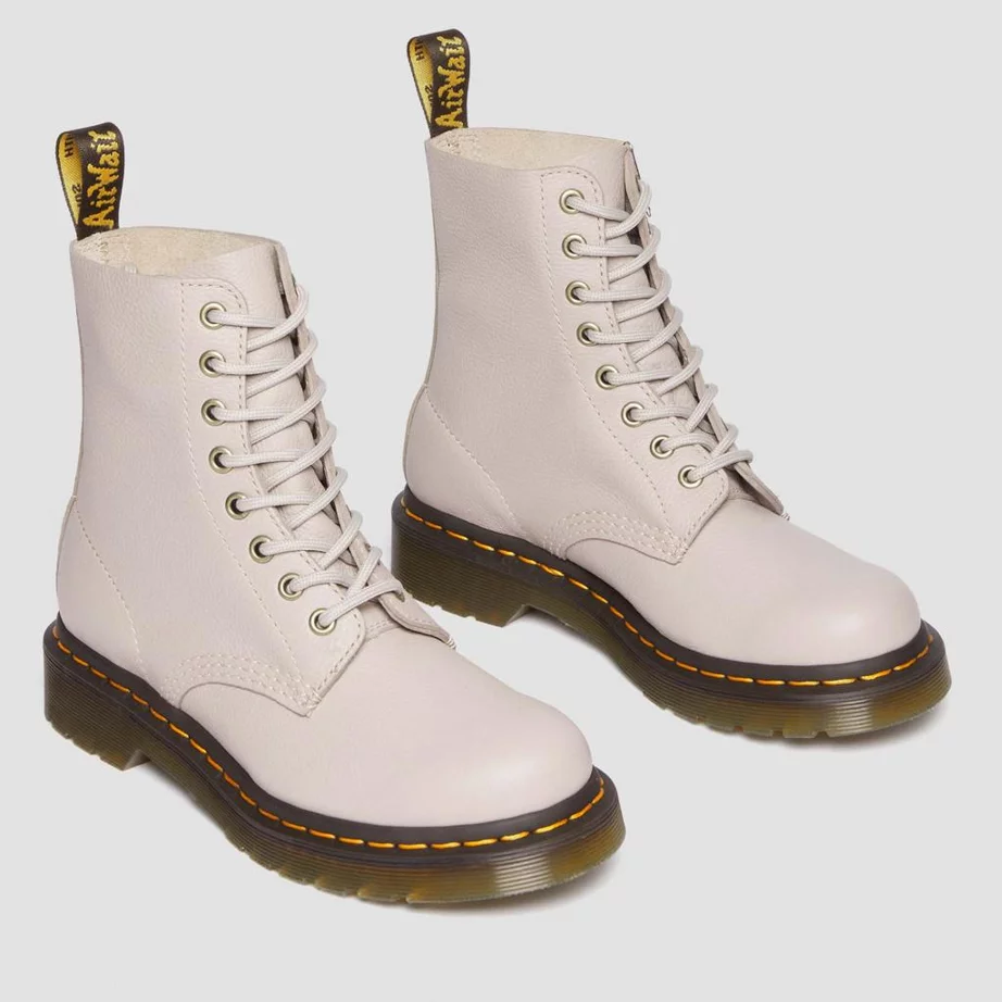 Damen schuhe 1460 Pascal Virginia Leather Lace Up Boots