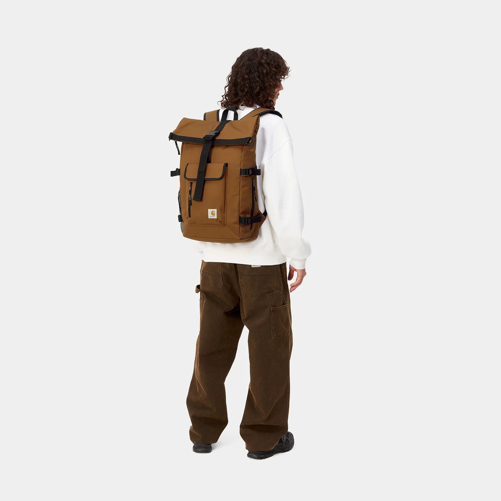 Batoh Carhartt WIP Philis Backpack Deep H Brown I031575_1NF_XX (Green)
