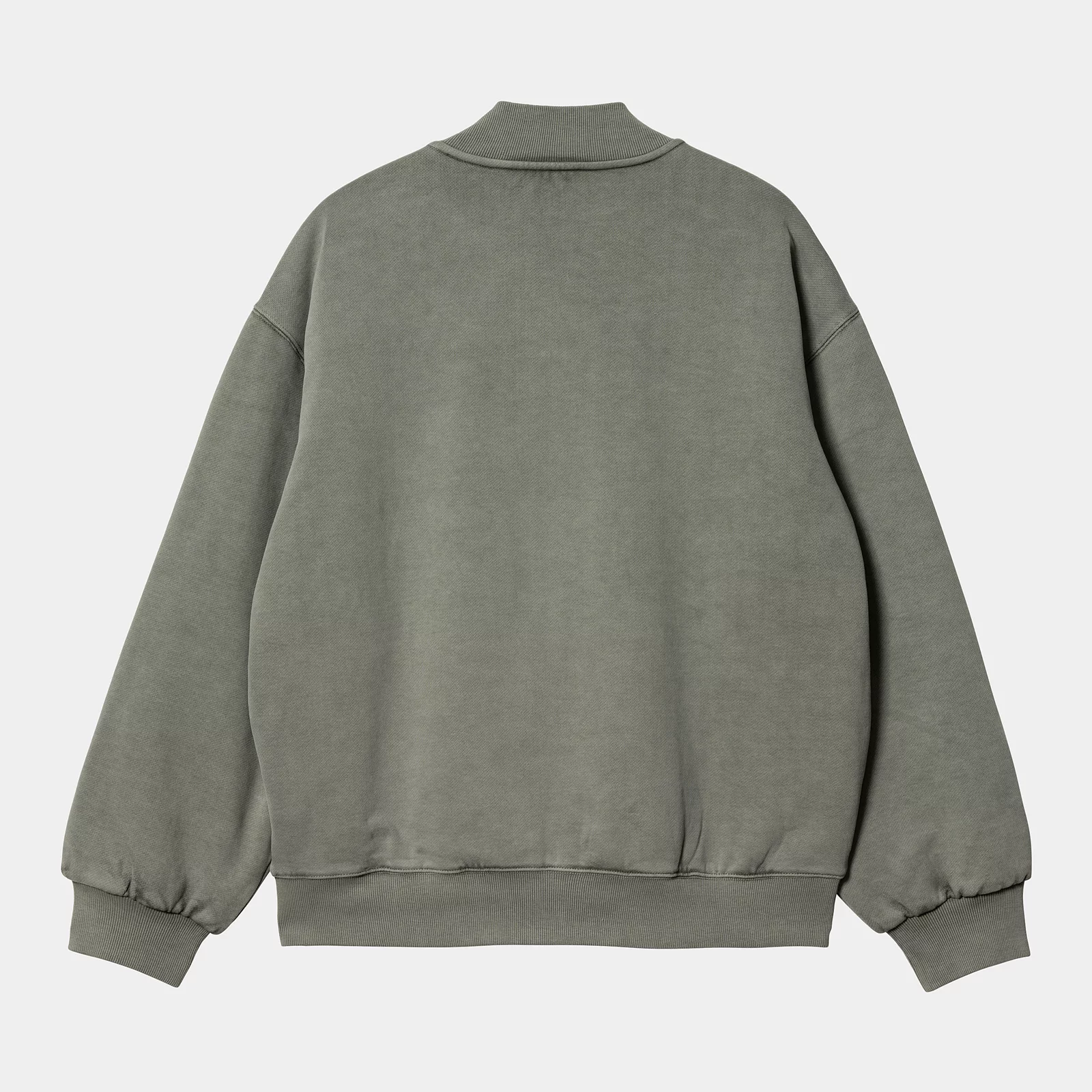 Men's Sweatshirt Carhartt WIP Vista Sweat Bomber Smoke Green