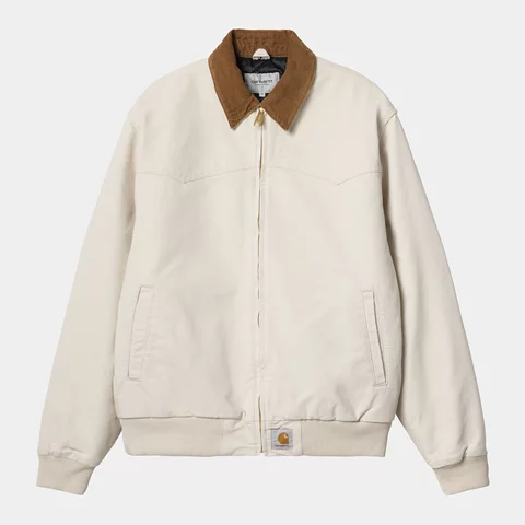 Men's Jacket Carhartt WIP OG Santa Fe Jacket Barista / Black Aged