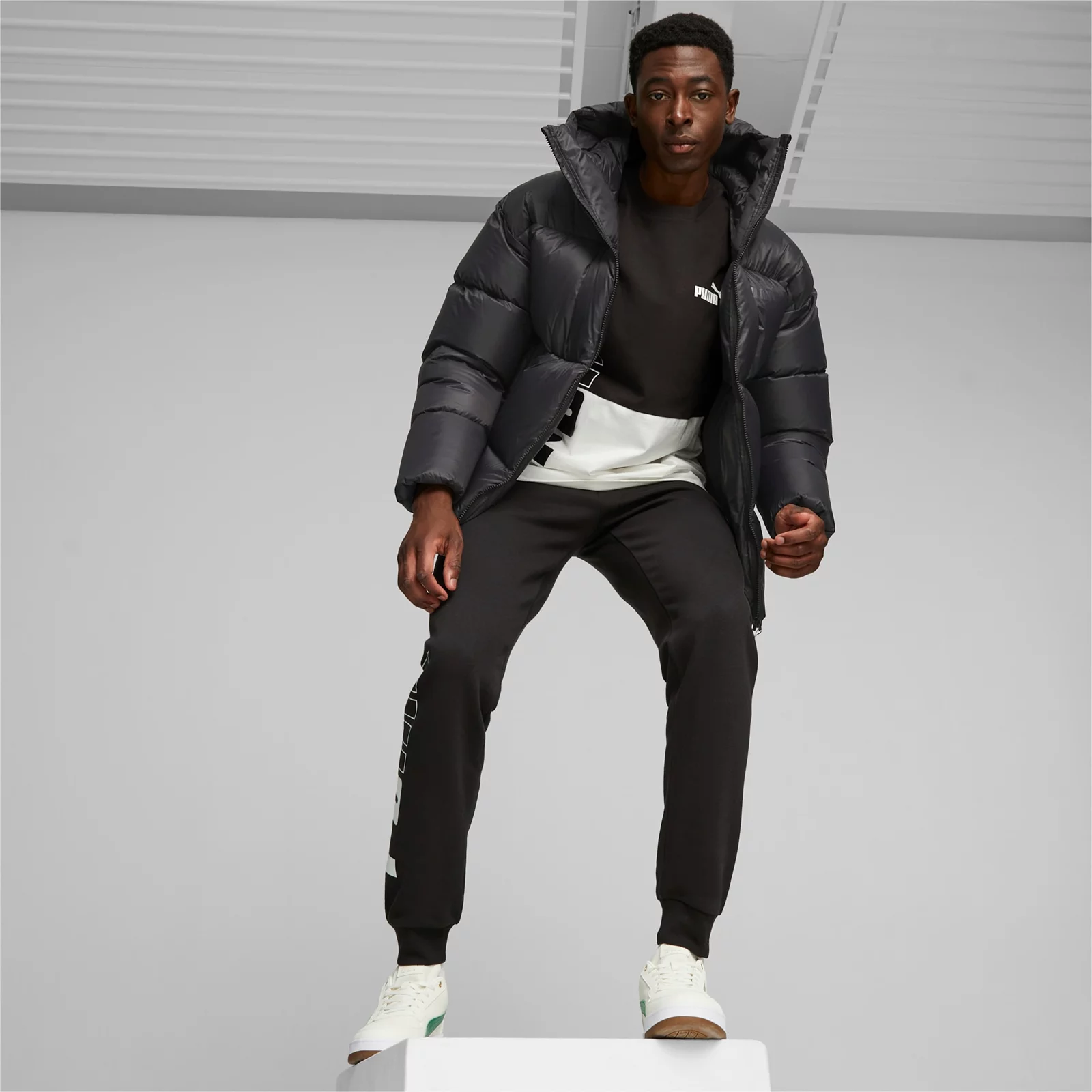 PUMA LONG HOODED DOWN JACKET | SPORTGURU.EU