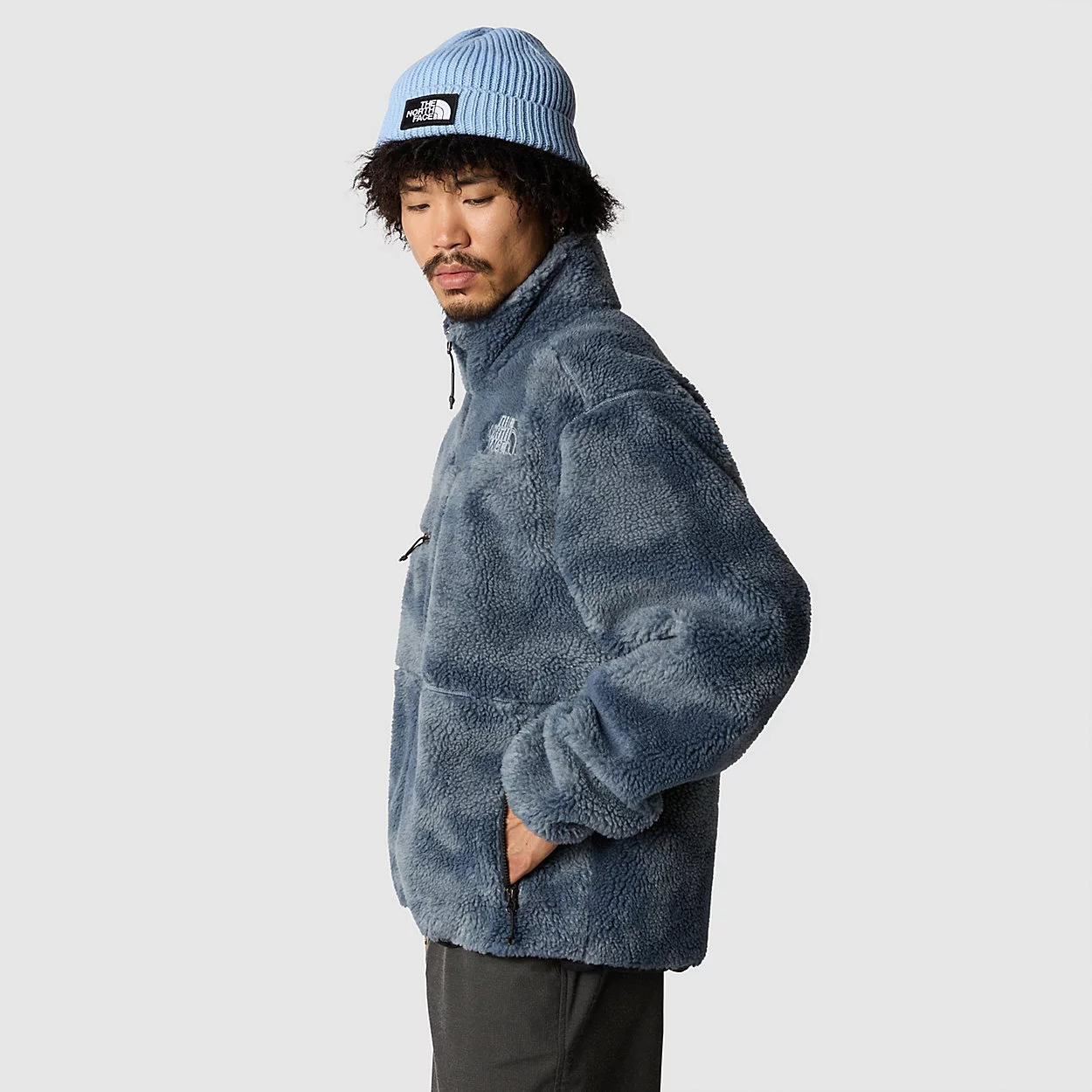 Men's Jacket The North Face Men's Denali X Lacket Blue Dusk Low-Fi