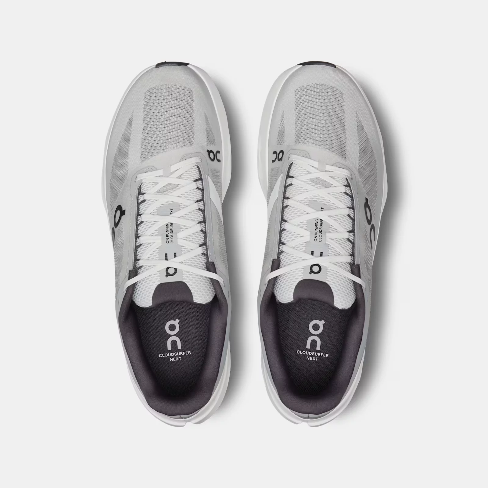 On Cloudsurfer Next Wide Mens 11.5 Glacier White Running Shoes 3ME30190070 NEW Men main image 2