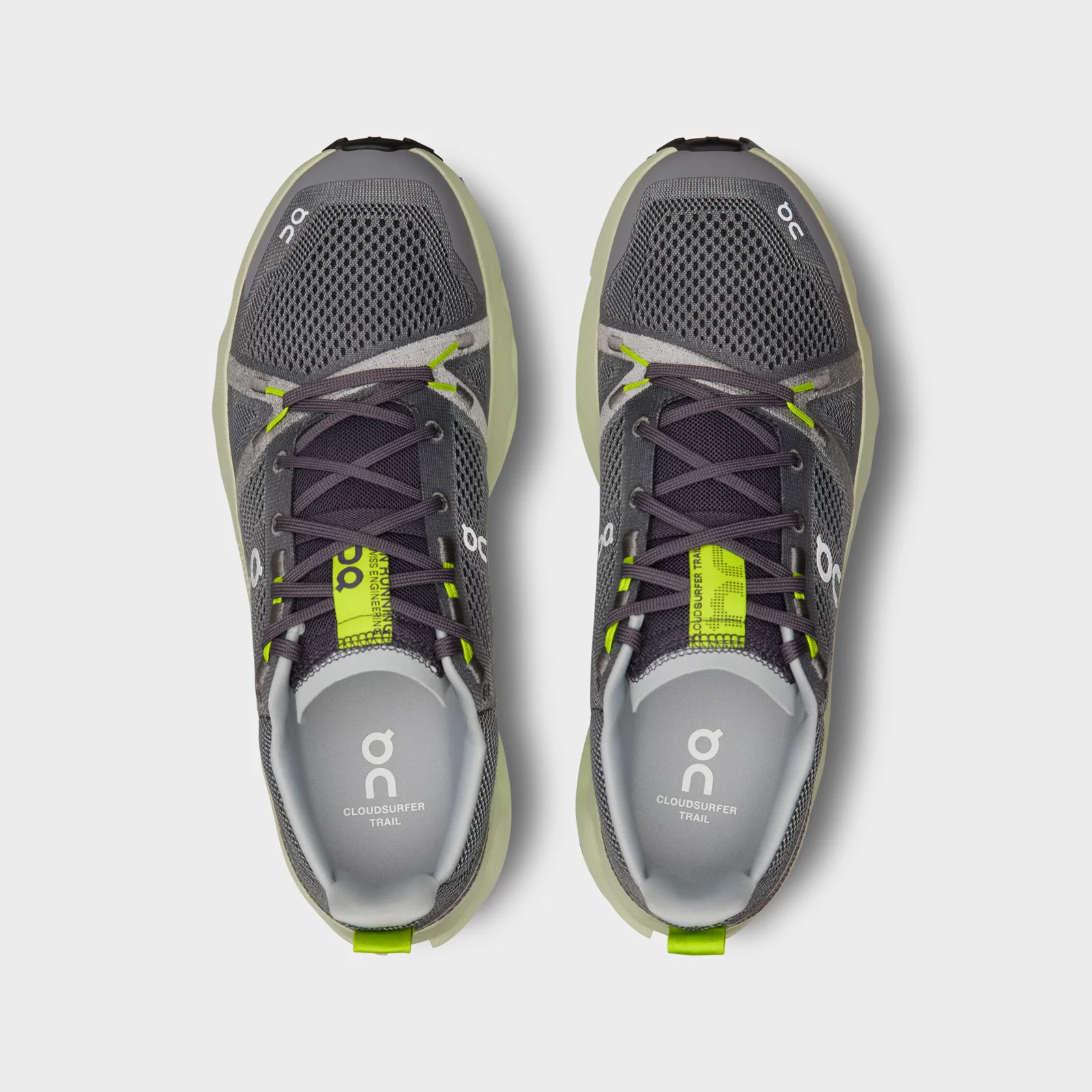 On Running Cloudsurfer Trail Iron/Lima 3ME10112463 M display picture 2
