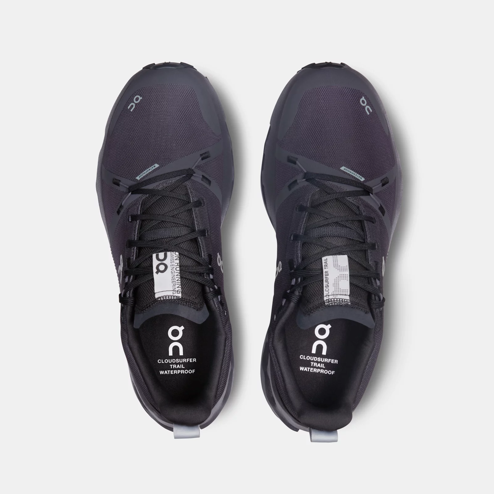 On Running Cloudsurfer Trail Waterproof Black/Eclipse  display picture 2