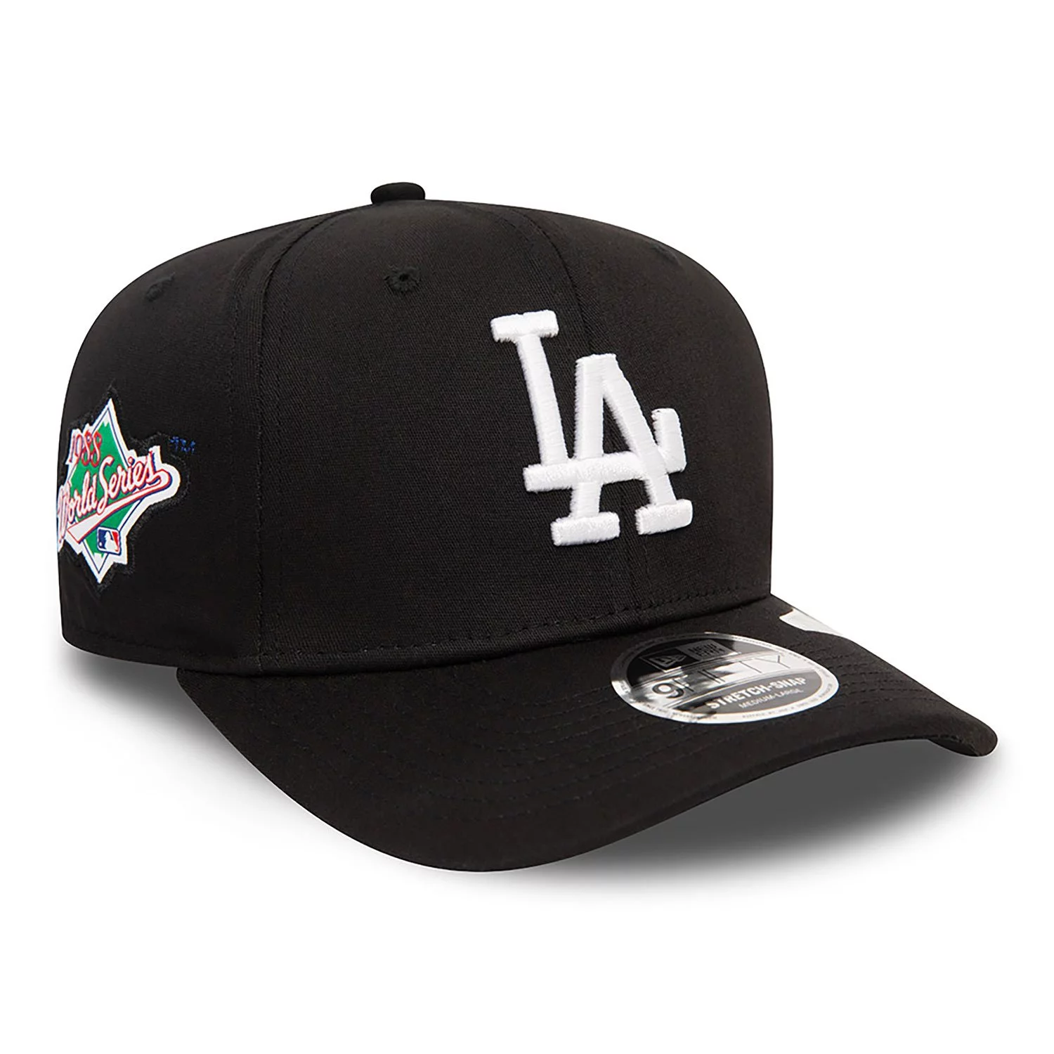 キャップ New Era MLB LA Dodgers World Series Ball Cap Dark  Cap New Era LA Dodgers World Series Black 9FIFTY Stretch