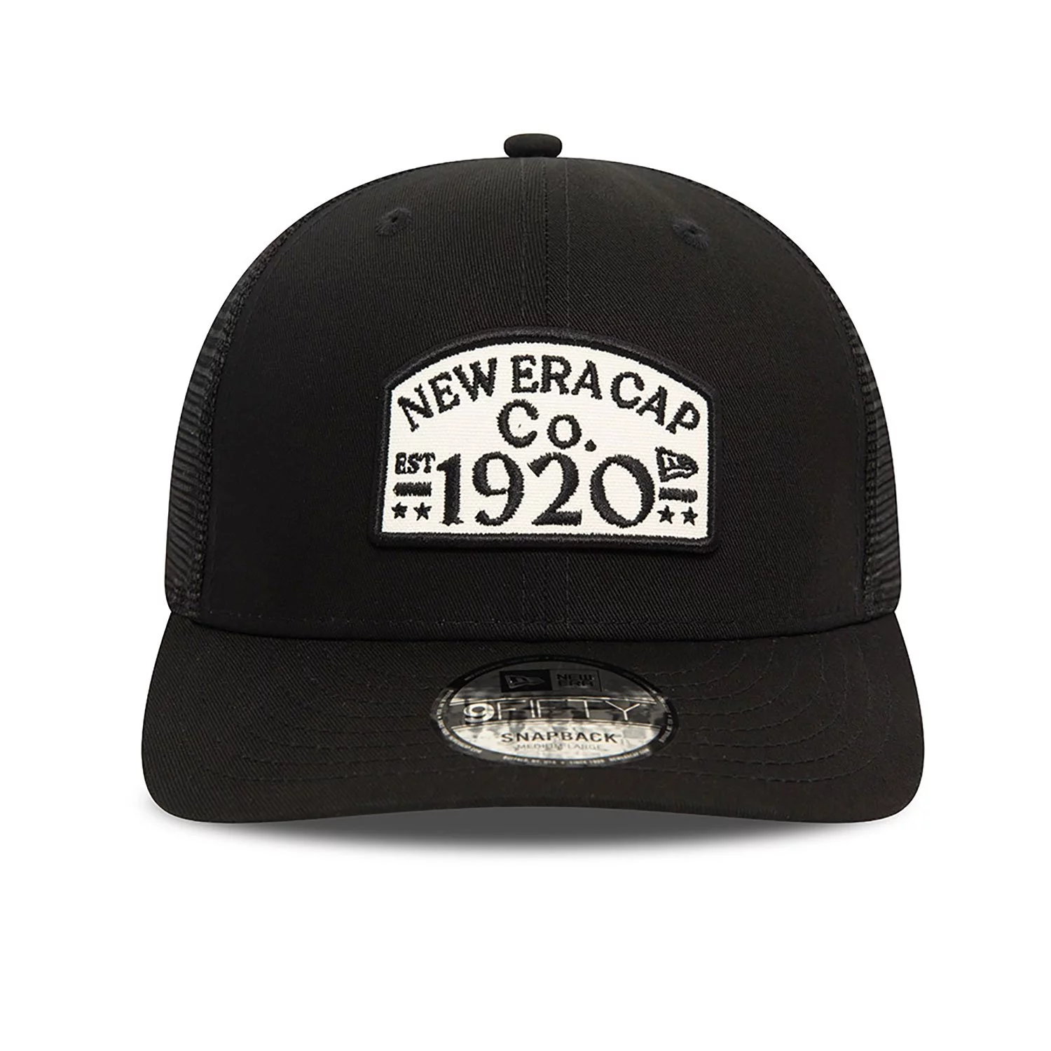 Cap New Era Patch Black 9FIFTY Snapback Trucker Cap 60565424