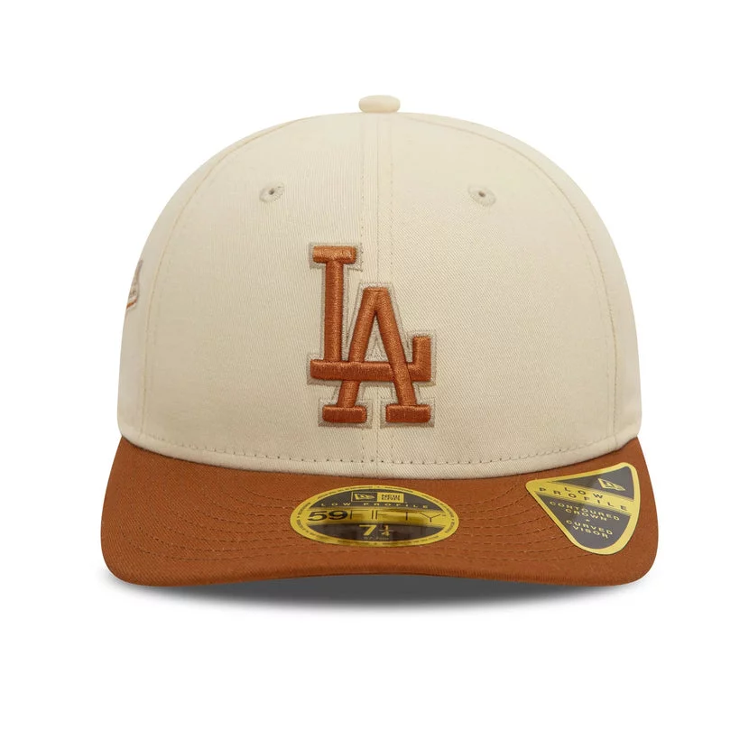 Cap New Era LA Dodgers Seasonal World Series Cream Low