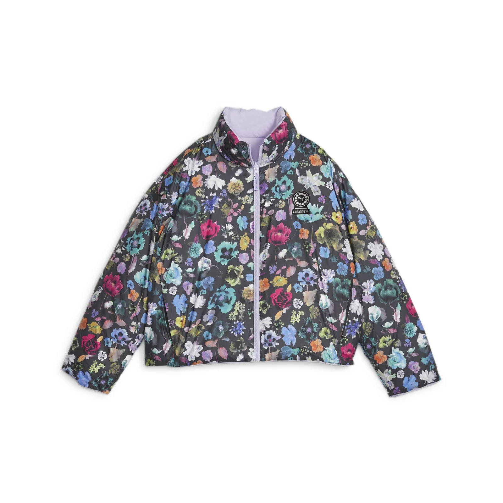 Puma PUMA X LIBERTY AOP Oversized Reversible Puffer Jacket Vivid