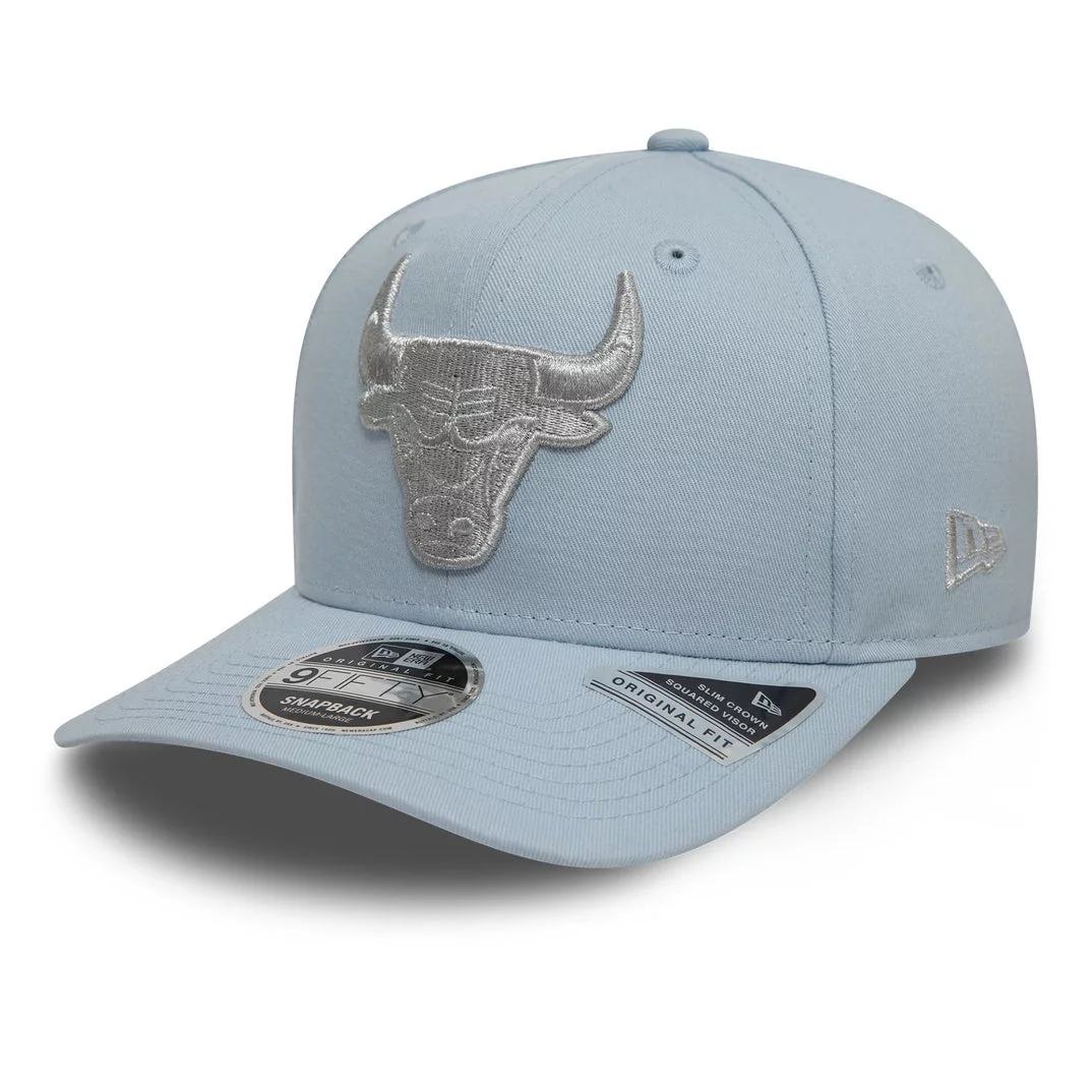 New Era Chicago Bulls Metallic Pastel Blue 9FIFTY Original Fit