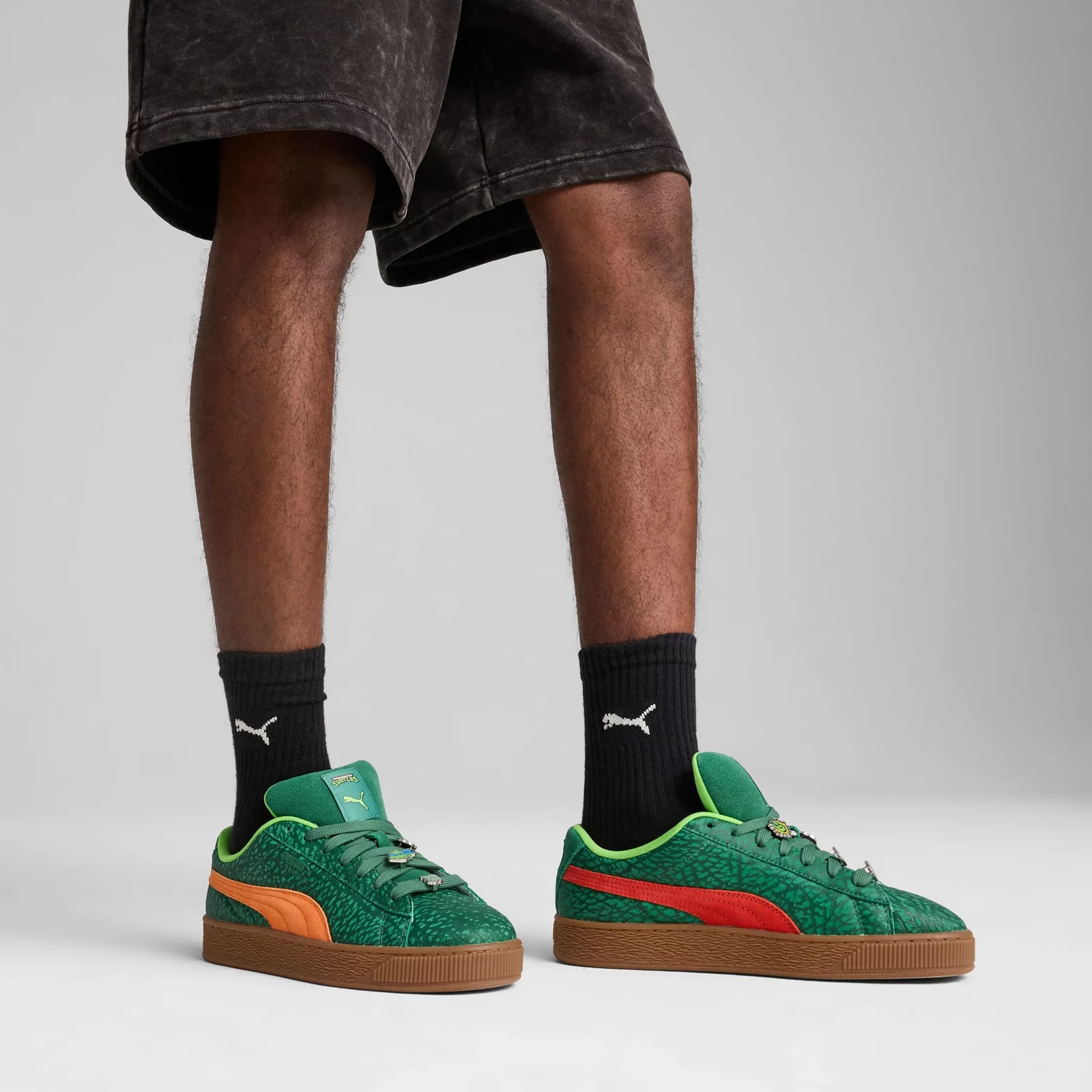 PUMA Suede XL Teenage Mutant Ninja Turtles T.M.N.T. 401304 Men\'s 7.5 (9 Women) The Teenage Mutant Ninja Turtles x Puma Suede XL Releases in  main image 3
