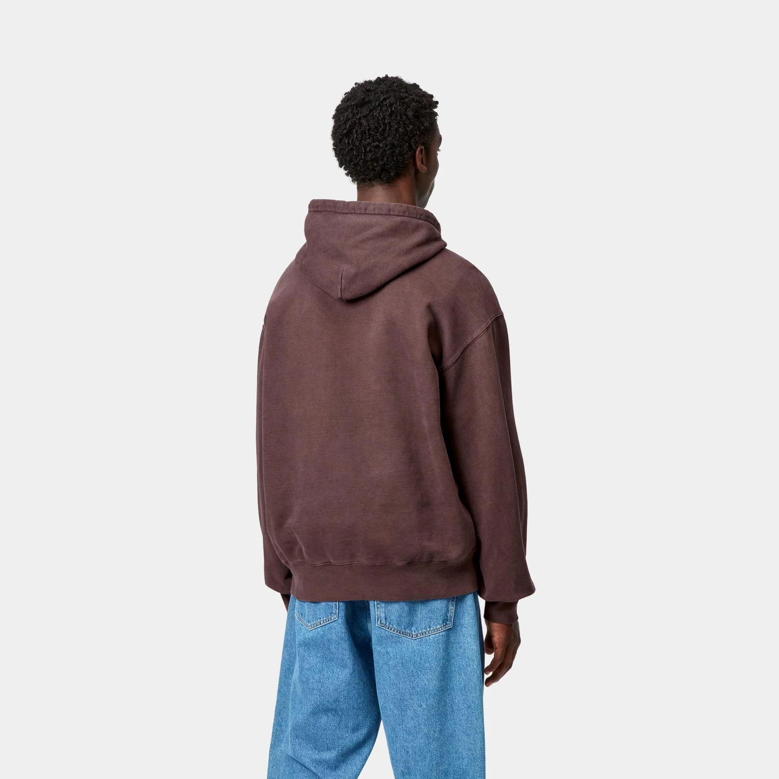 Carhartt WIP Hooded Vista Sweat Palisander garment dyed I029523.33HGD